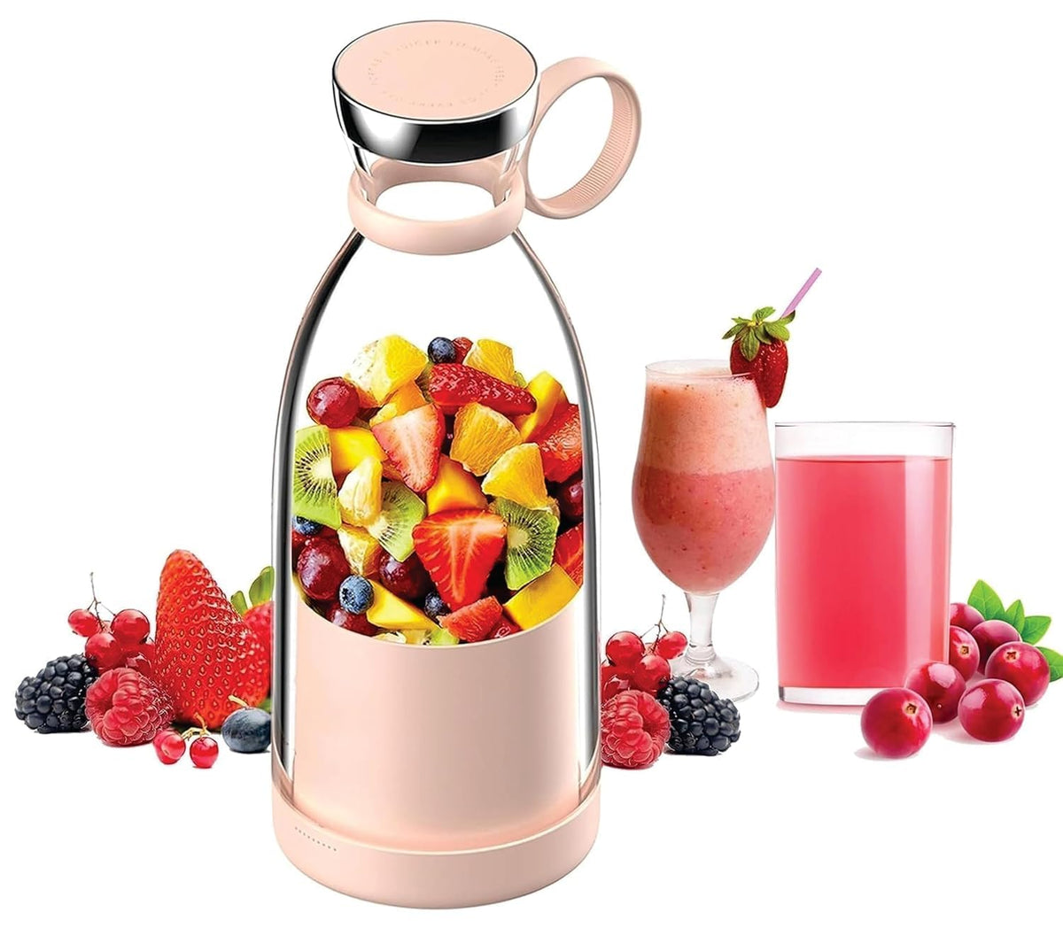 Portable Mini USB Rechargeable Juice Blender